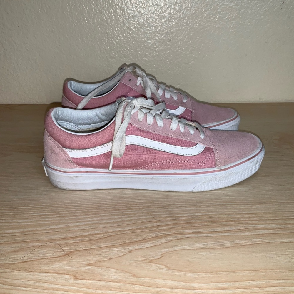 Vans- Pink Old Skool Sneakers